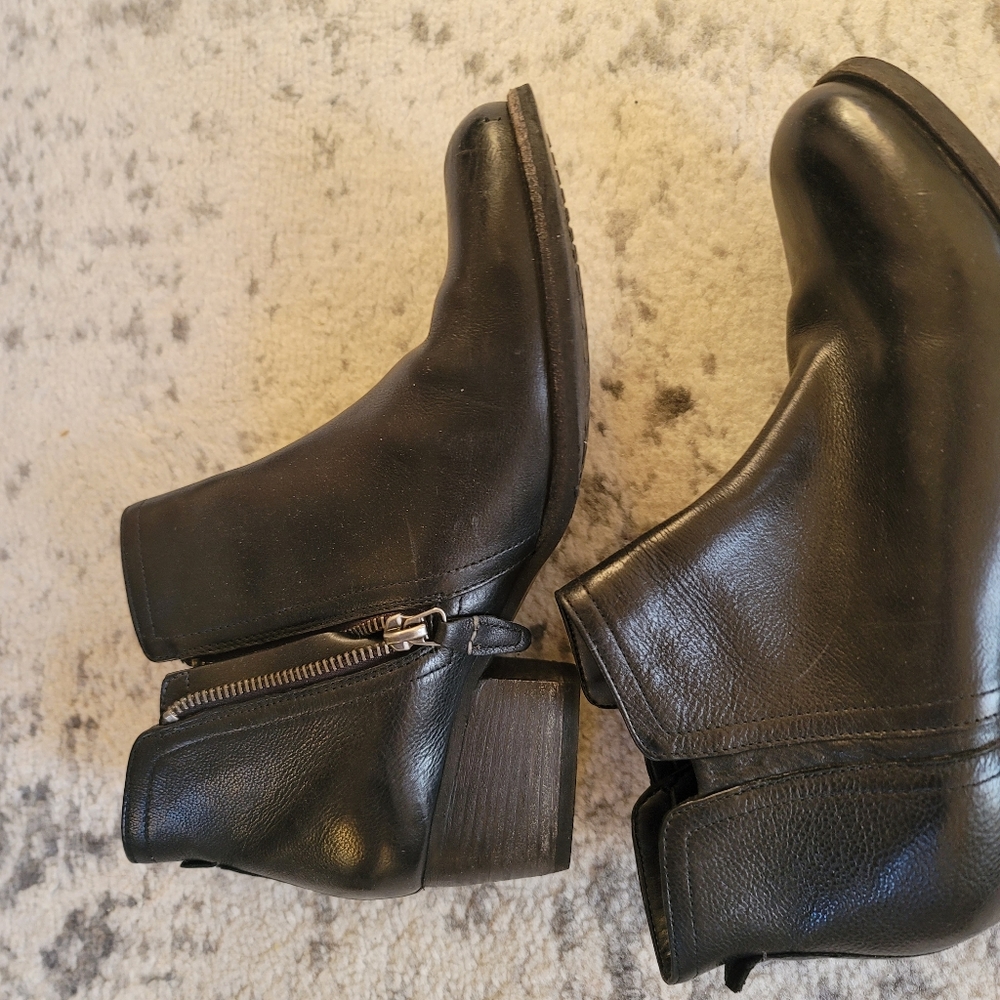 Clark's Black Boots